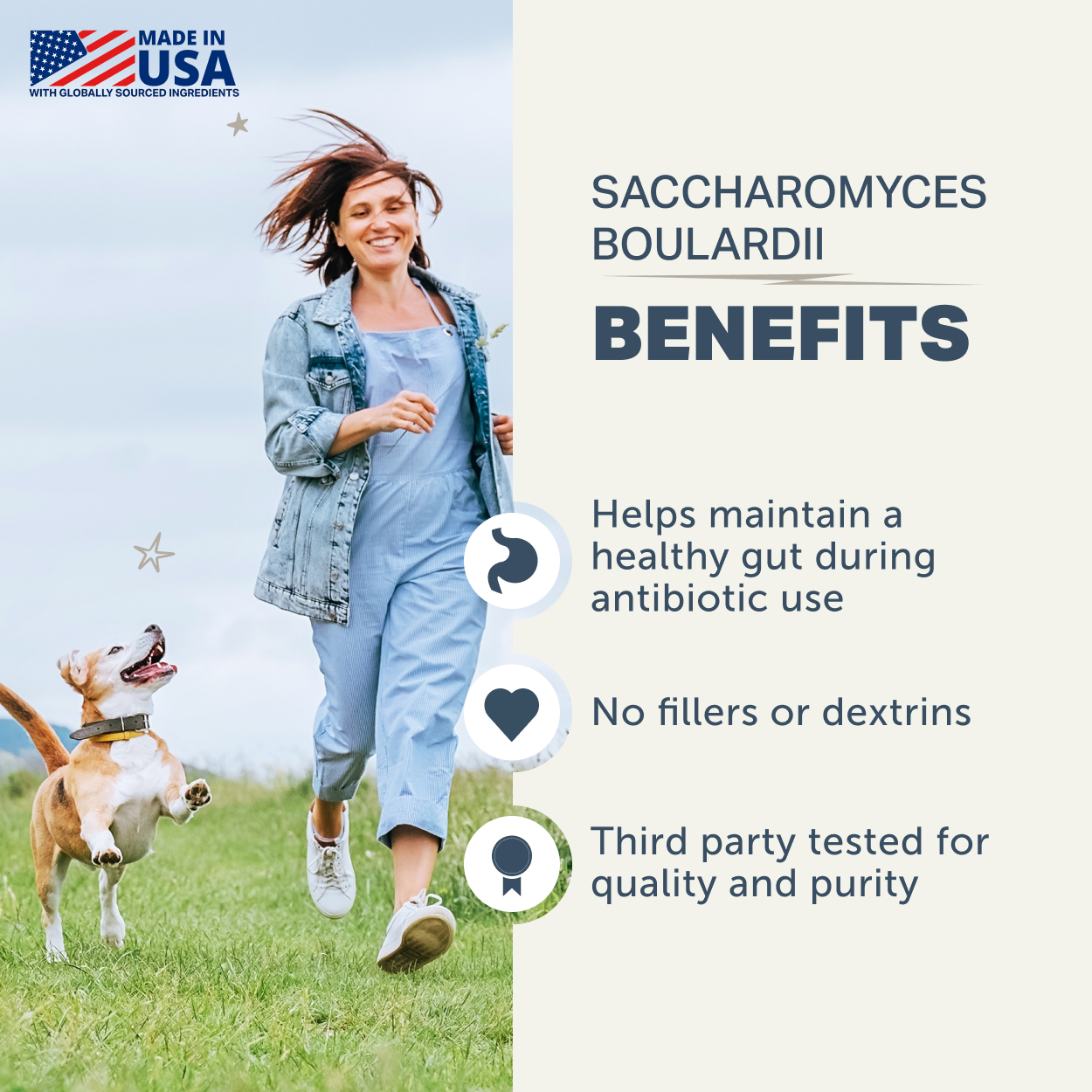 Saccharomyces Boulardii Probiotic for Dogs – Image 3