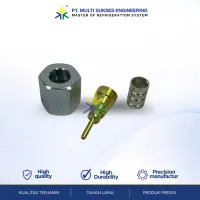 Straight Brass Fitting 1/4 SAE Hose 2mm – Image 4