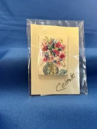 Pin- Floral Vase – Image 1