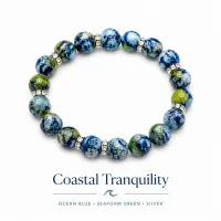 IBRT Harmonizing Bead Bracelet for EMR and other stressors – Coastal Tranquility