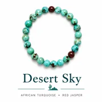 IBRT Harmonizing Bead Bracelet for EMR and other stressors – Desert Sky