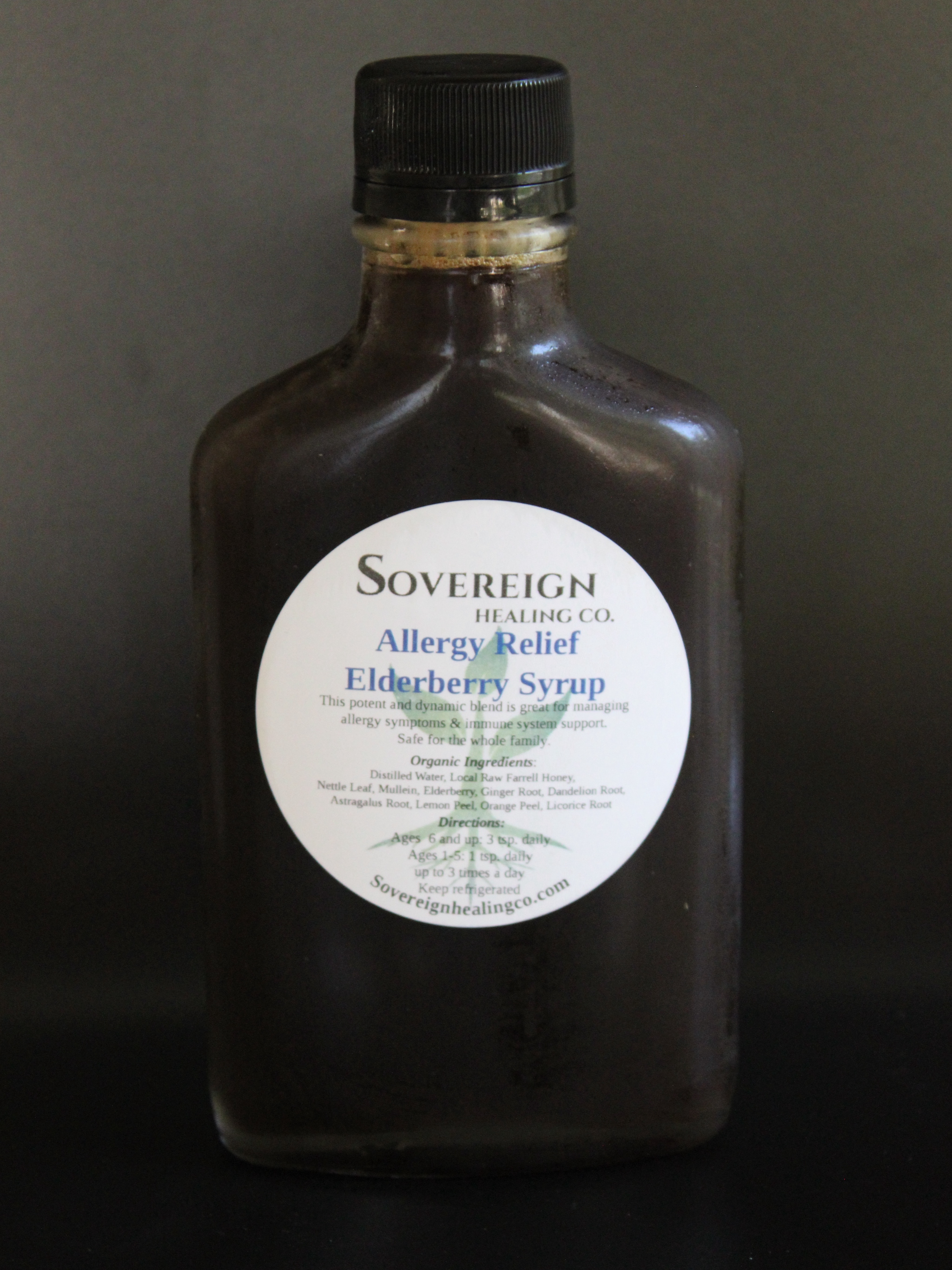 Elderberry Allergy Relief Syrup – Image 1