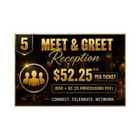 Meet & Greet Reception — $52.50 – Image 1