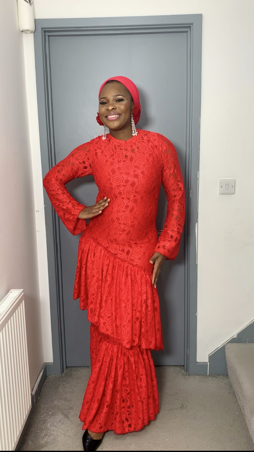TIARA DRESS –  12, Red