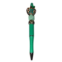 Green Leopard Pen – Image 1