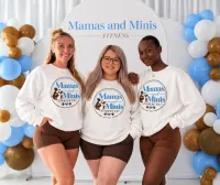 Mamas and Minis Classic Crewneck - White  – Image 2
