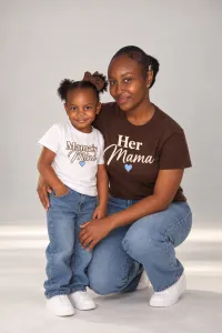 Her Mama - Mamas and Minis Ladies T- Shirt  – Image 2