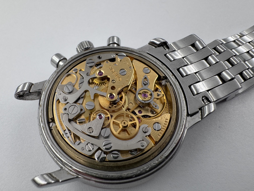 OMEGA De Ville 145.0050 Prestige Chronograph Manual Wind Cal Ω 861 SERVICED 36 mm – Imagen 9