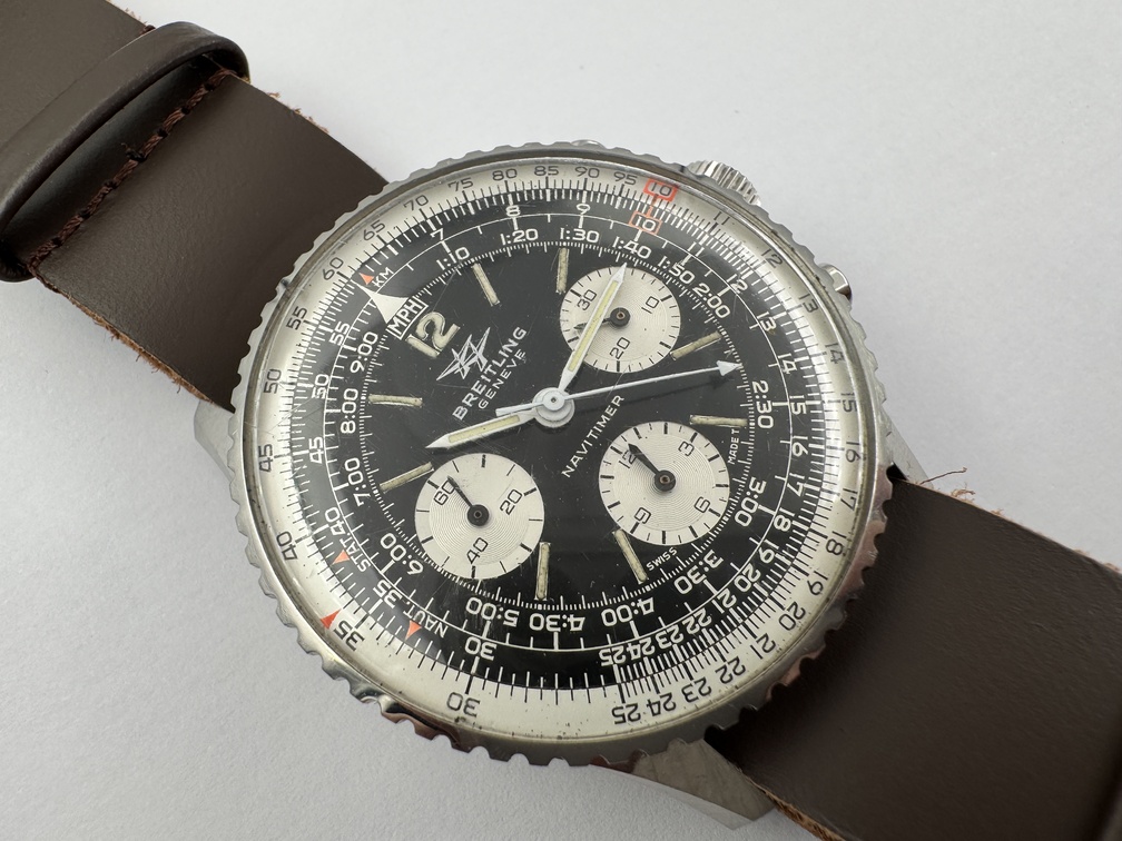 BREITLING 806 Navitimer "Red Box 10" Manual Wind Cal Venus 178 Twin Jet - 41 mm – Image 2