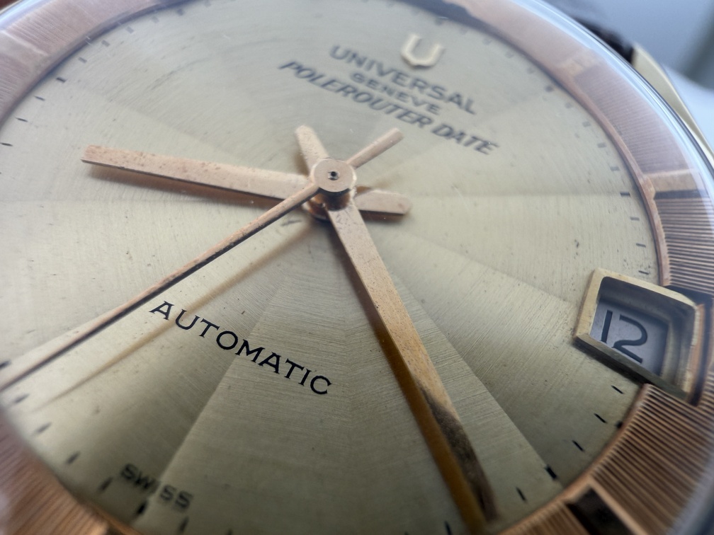 Vintage UNIVERSAL GENEVE Polerouter Date 869102/09 Cal 69 Automatic - 35 mm – Image 8