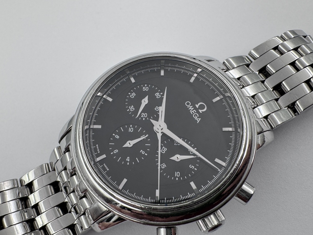 OMEGA De Ville 145.0050 Prestige Chronograph Manual Wind Cal Ω 861 SERVICED 36 mm – Imagen 2