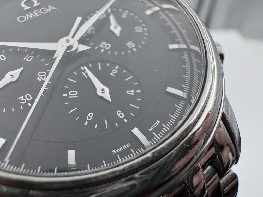 OMEGA De Ville 145.0050 Prestige Chronograph Manual Wind Cal Ω 861 SERVICED 36 mm – Imagen 6