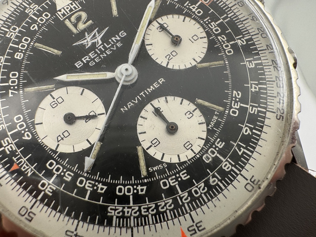 BREITLING 806 Navitimer "Red Box 10" Manual Wind Cal Venus 178 Twin Jet - 41 mm – Image 12