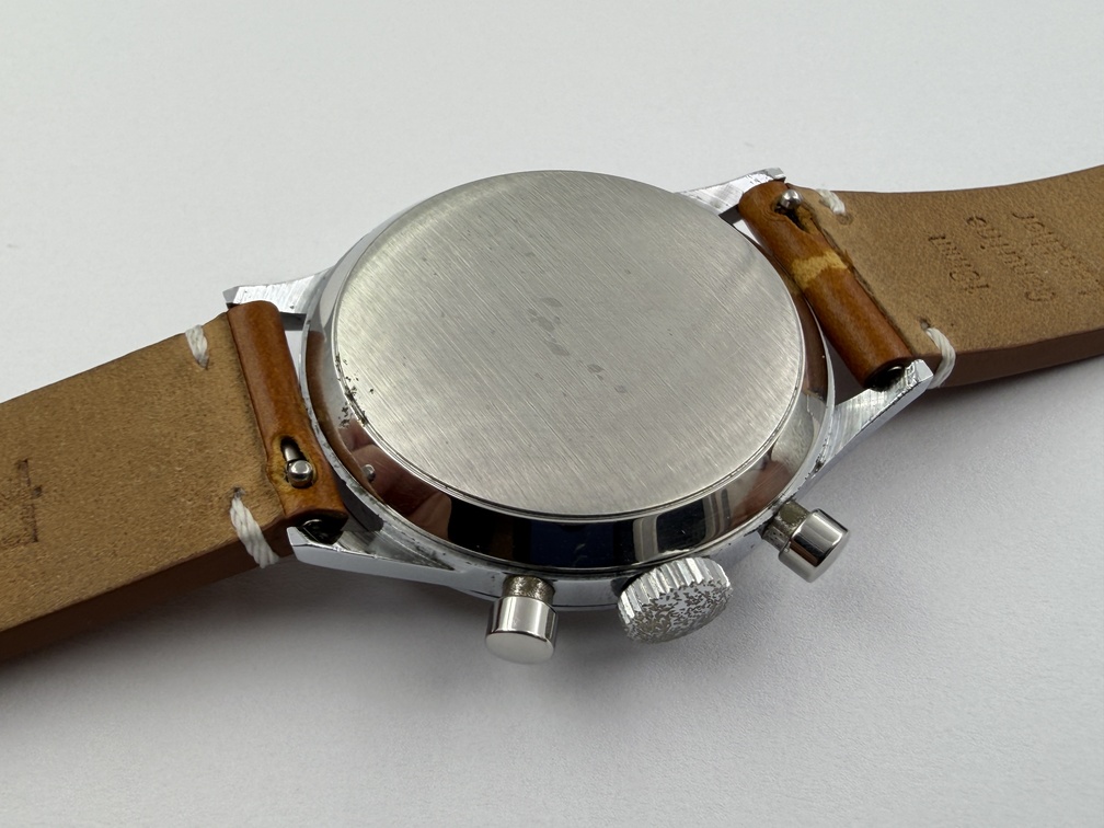 Vintage GUINAND Manual Wind Military Pilot´s Chronograph Cal Valjoux 7730 - 35 mm – Image 8