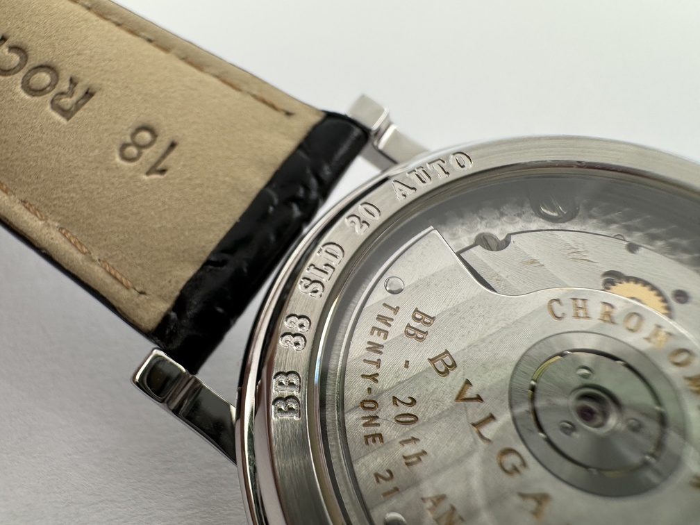 BVLGARI 20th Anniversary BB33SLD2 Automatic Chronometer Limited Edition - 33 mm – Image 11