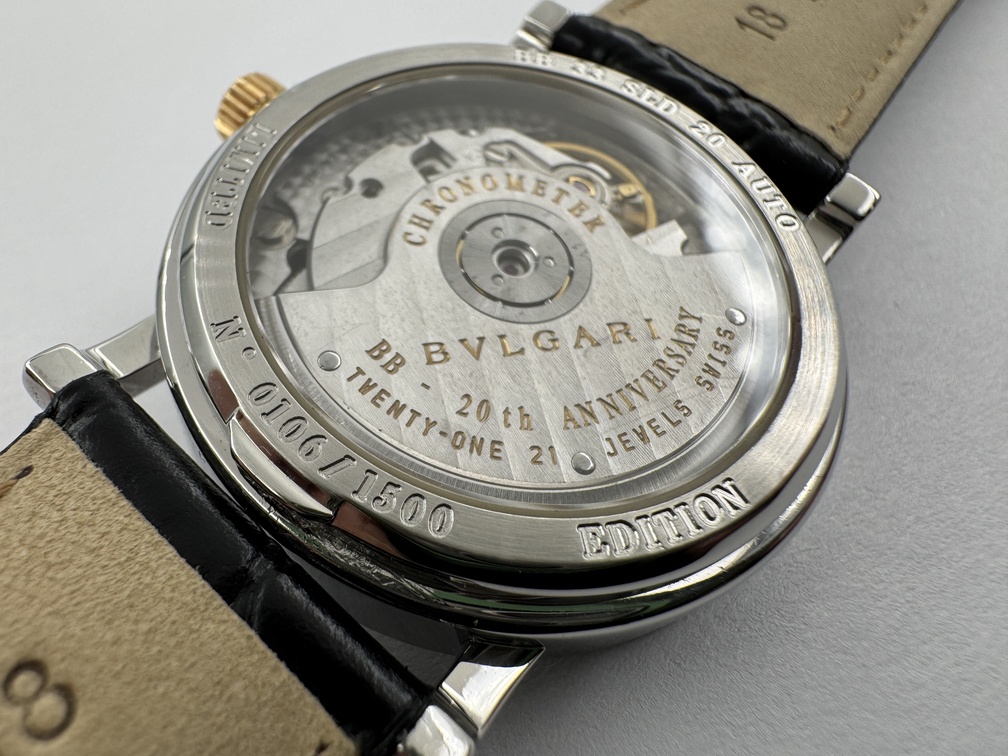 BVLGARI 20th Anniversary BB33SLD2 Automatic Chronometer Limited Edition - 33 mm – Image 10