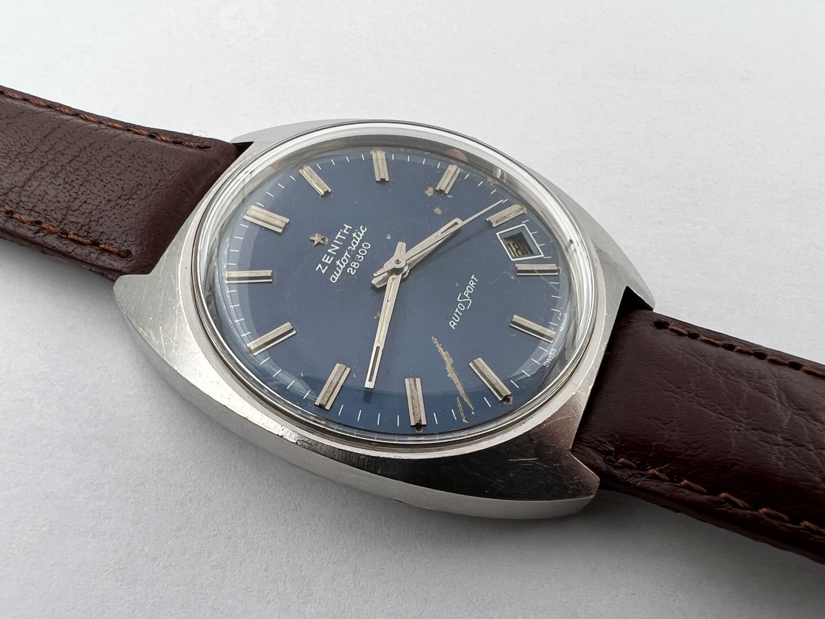 ZENITH AutoSport 28800 Blue Dial Automatic All Stainless Steel - 36 mm – Image 2