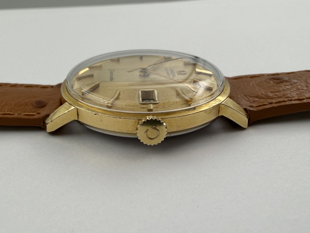 Vintage OMEGA 166.001 Seamaster 40 Mic Gold Plated Cal Ω 562 Automatic - 34 mm – Image 3