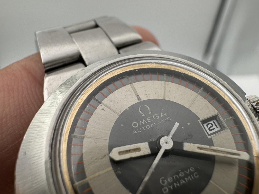 Ladies OMEGA Genève Dynamic 566.038 Gray Dial Vintage Automatic Cal Ω 684 - 30 mm – Image 5