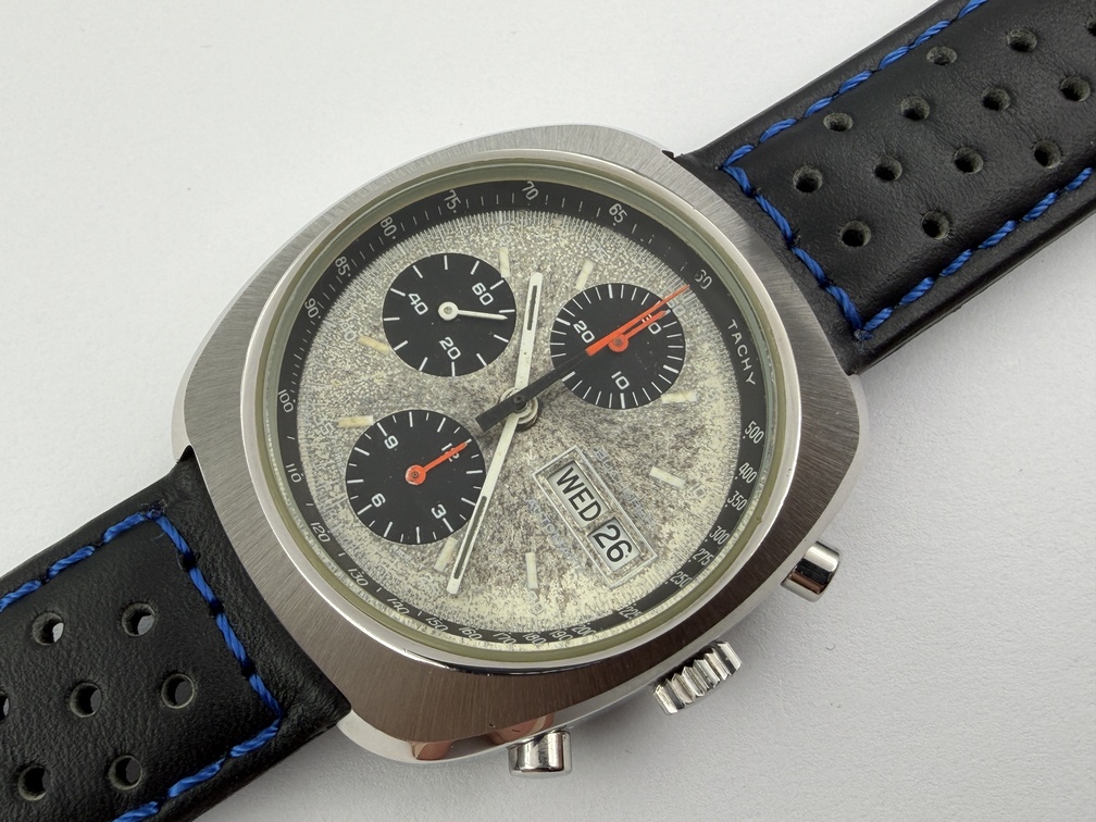 Vintage BUCHERER Chronograph Day/Date Cal Valjoux 7750 Automatic SERVICED - 38mm – Image 1