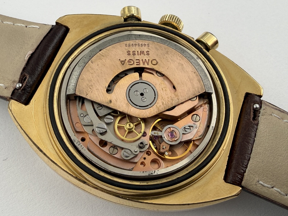 Vintage OMEGA 176.005 Seamaster Chrono Gold Plated Cal Ω 1040 Automatic - 42 mm – Image 8