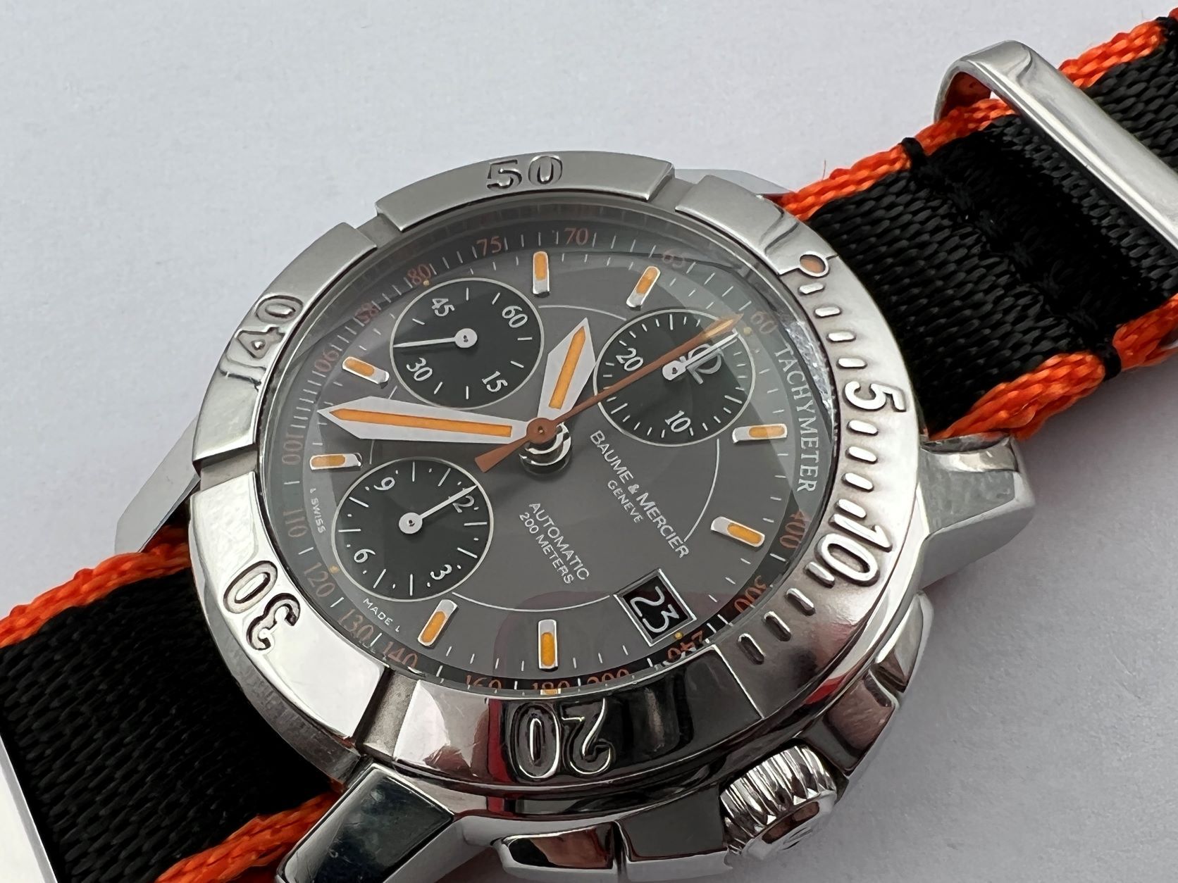 BAUME & MERCIER Capeland 65405 Chronograph Automatic Date Cal BM13750 - 43 mm – Image 3