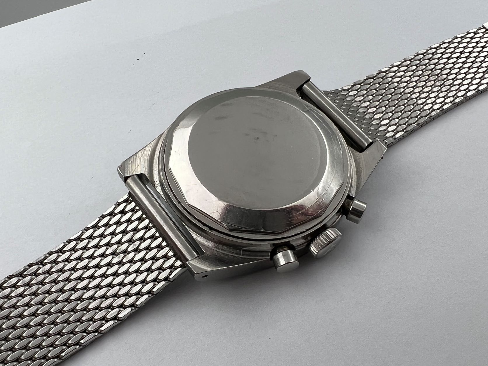 VTG TISSOT Seastar 40508-7X Manual Winding Chronograph Cal Lemania 1277 - 36 mm – Imagen 4
