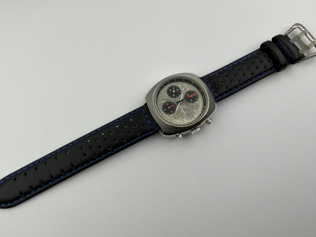 Vintage BUCHERER Chronograph Day/Date Cal Valjoux 7750 Automatic SERVICED - 38mm – Image 3