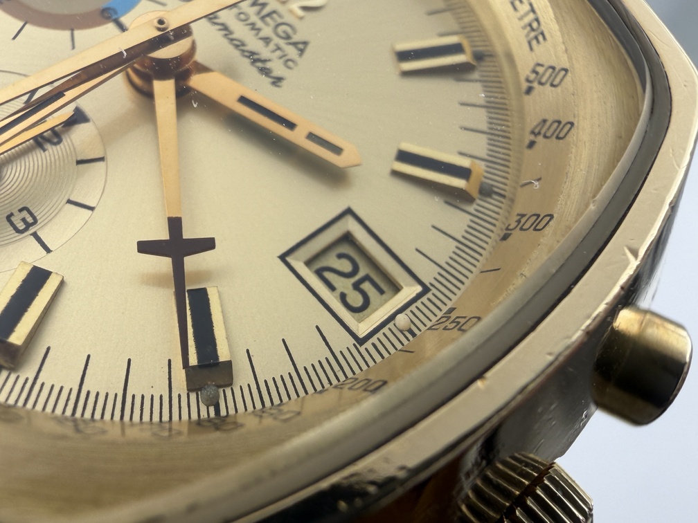 Vintage OMEGA 176.005 Seamaster Chrono Gold Plated Cal Ω 1040 Automatic - 42 mm – Image 5