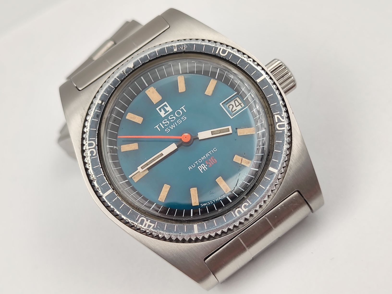 Vintage TISSOT 44622-6X Automatic Cal 784-2 Diver PR-516 - 35.5 mm - SERVICED! – Image 1