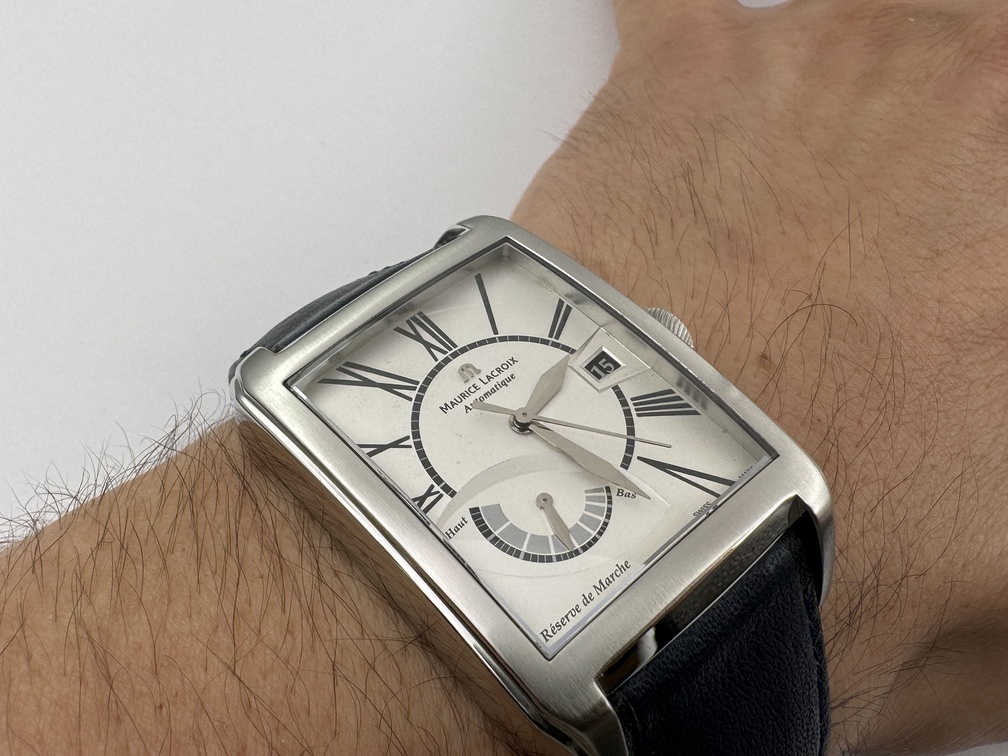 MAURICE LACROIX Pontos PT6167 Automatic Reserve de Marche White Dial - 36x43 mm – Image 12