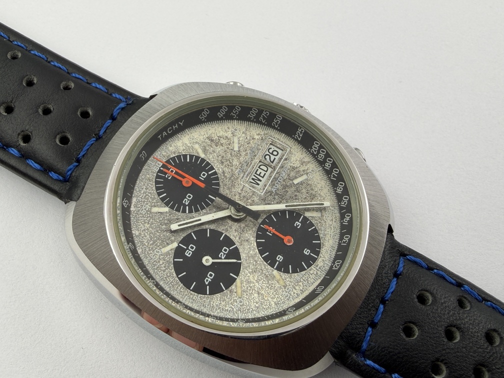 Vintage BUCHERER Chronograph Day/Date Cal Valjoux 7750 Automatic SERVICED - 38mm – Image 2