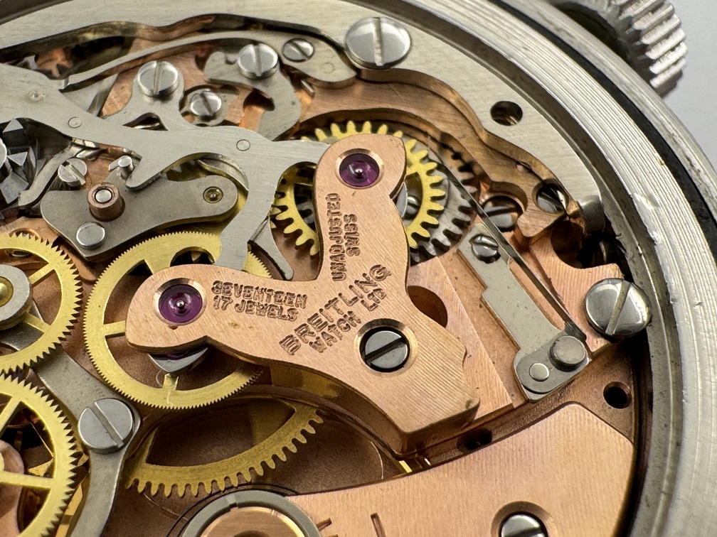 BREITLING 806 Navitimer "Red Box 10" Manual Wind Cal Venus 178 Twin Jet - 41 mm – Image 10