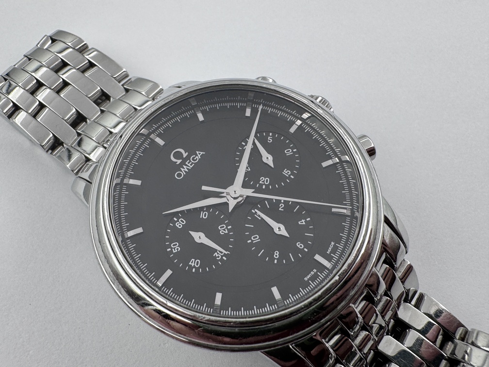 OMEGA De Ville 145.0050 Prestige Chronograph Manual Wind Cal Ω 861 SERVICED 36 mm – Imagen 1