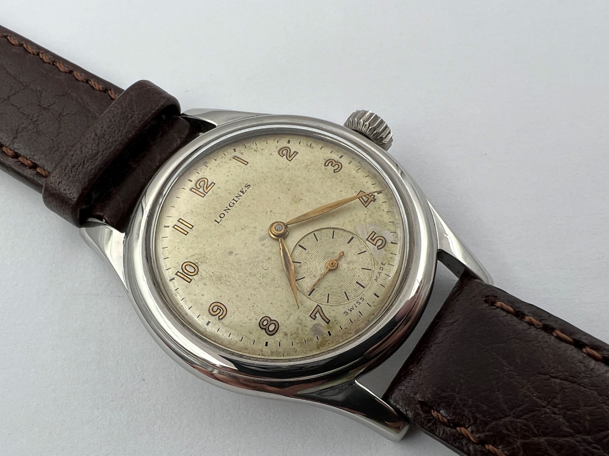 1951 LONGINES 'Sei Tacche' 5528-5 Small Second Manual Winding Cal 12.68Z - 36 mm – Image 1
