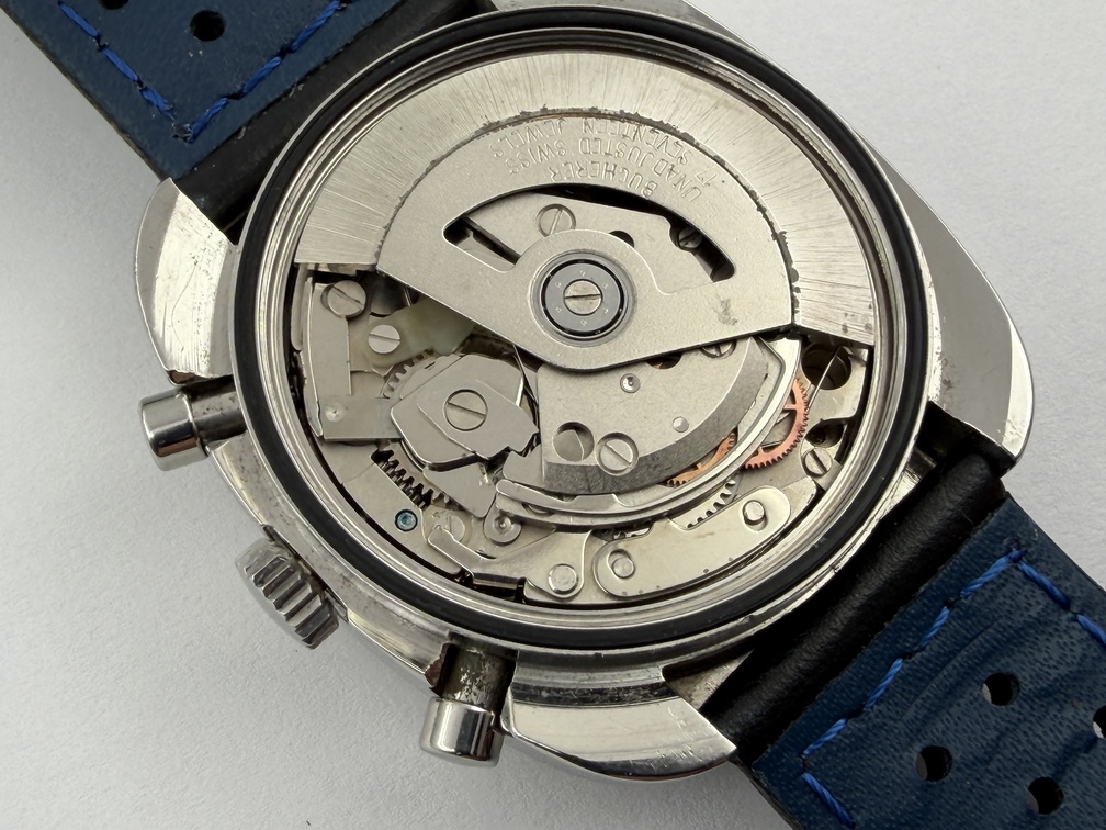 Vintage BUCHERER Chronograph Day/Date Cal Valjoux 7750 Automatic SERVICED - 38mm – Image 11