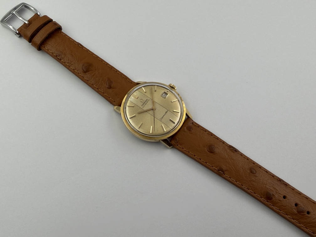 Vintage OMEGA 166.001 Seamaster 40 Mic Gold Plated Cal Ω 562 Automatic - 34 mm – Image 9