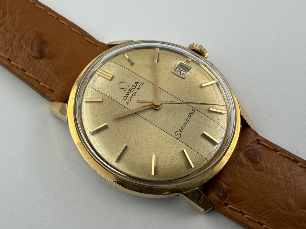 Vintage OMEGA 166.001 Seamaster 40 Mic Gold Plated Cal Ω 562 Automatic - 34 mm – Image 2