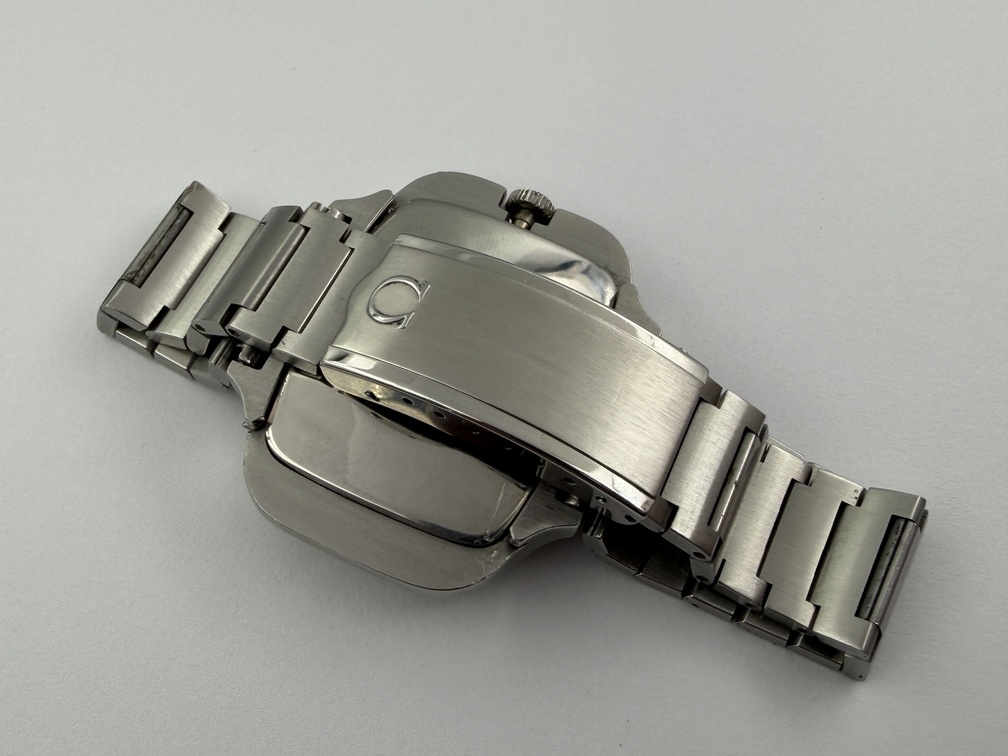 Vintage OMEGA Genève 166.0123 "TV Screen" Gray Dial Automatic Cal Ω 1481 - 45 mm – Image 11