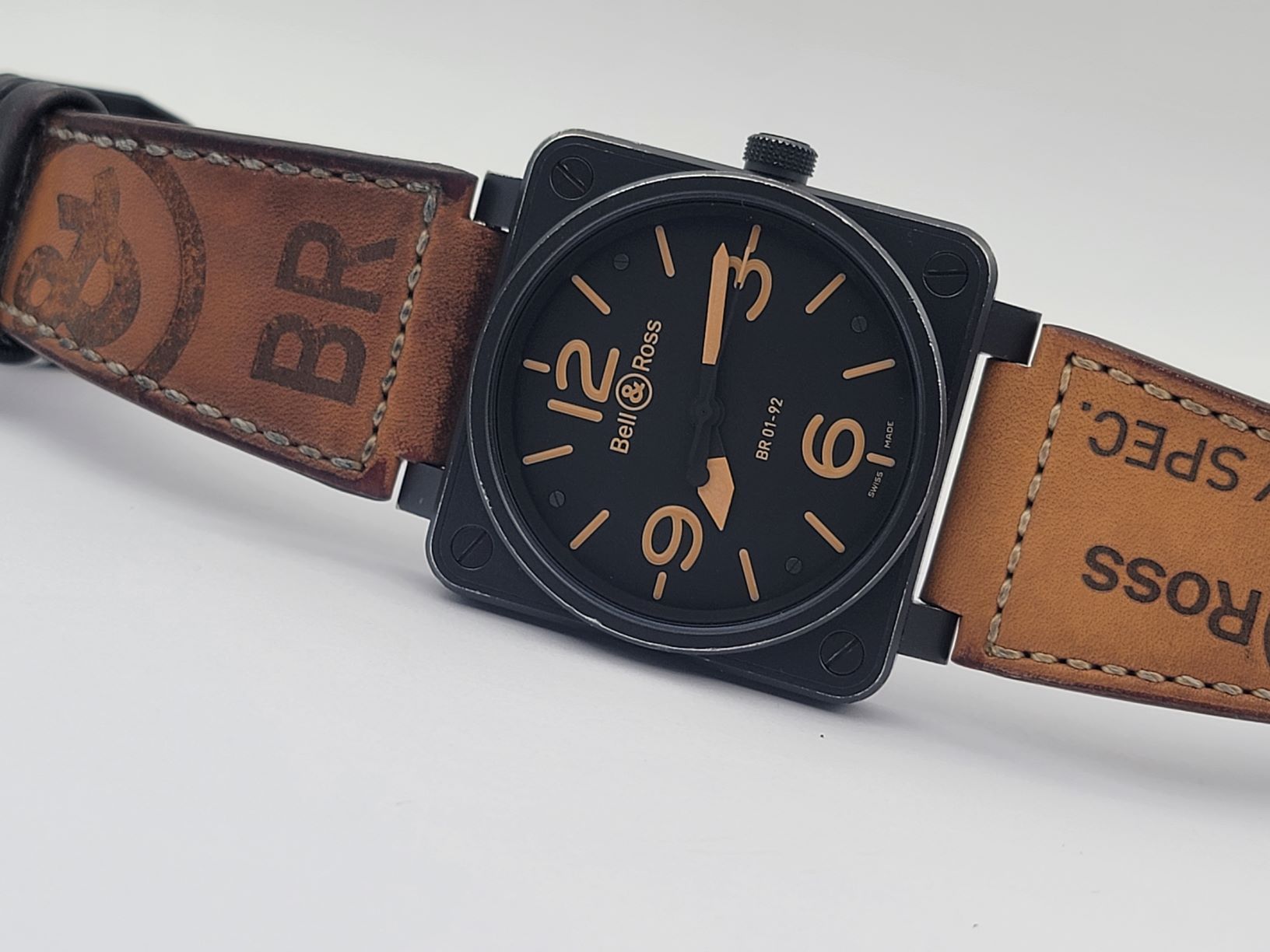 BELL & ROSS BR 01-92 Automatic Aviation Type Military - Steel Black PVD - 46 mm – Image 2