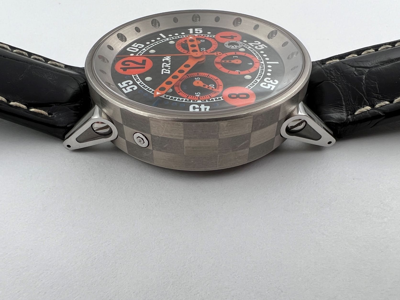 B.R.M V12-44 Bernard Richards Titanium Chronograph Automatic Cal ETA 7753 - 44 mm – Image 5