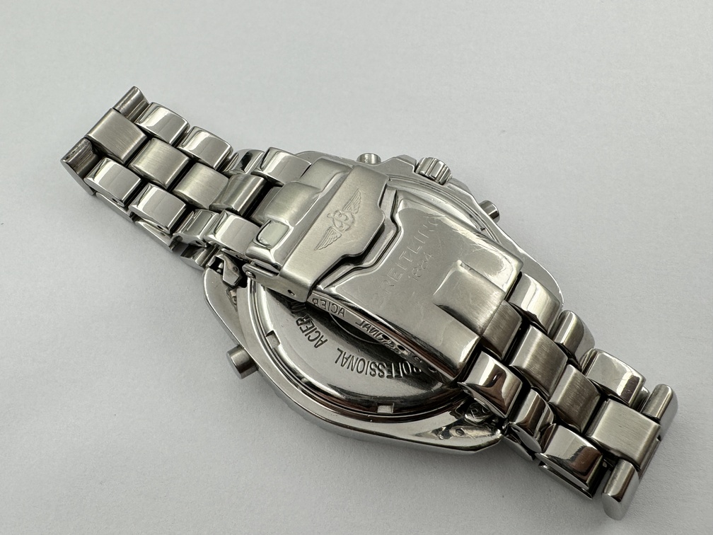 BREITLING A51038 New Pluton 3100 Professional Black Dial Quartz Cal B232 - 41 mm – Image 6