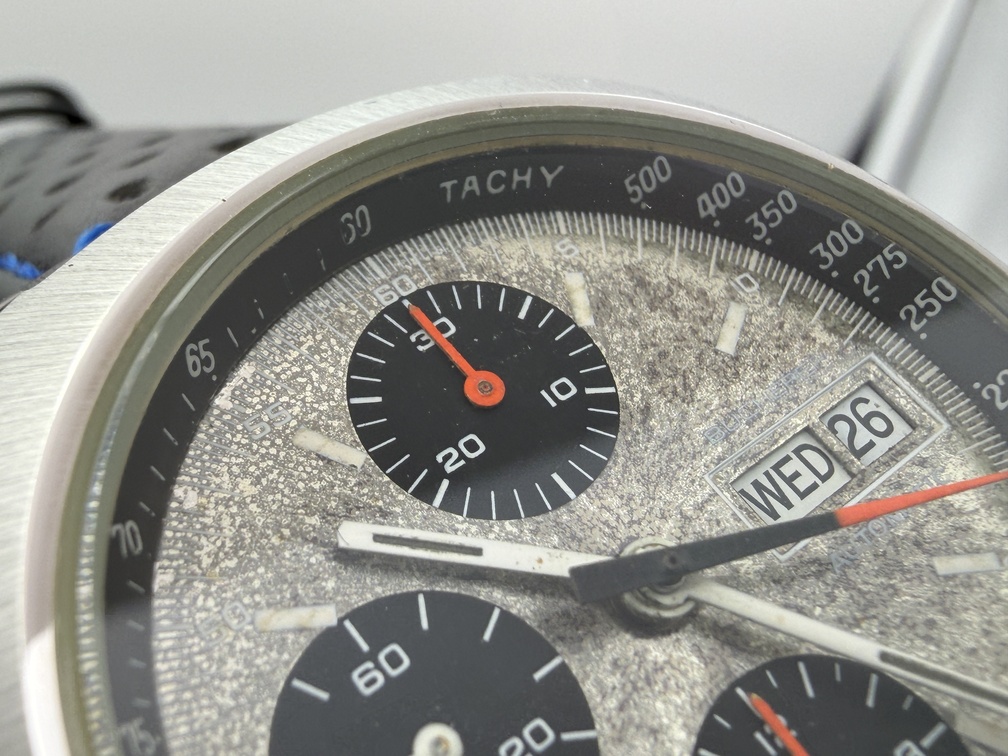 Vintage BUCHERER Chronograph Day/Date Cal Valjoux 7750 Automatic SERVICED - 38mm – Image 8