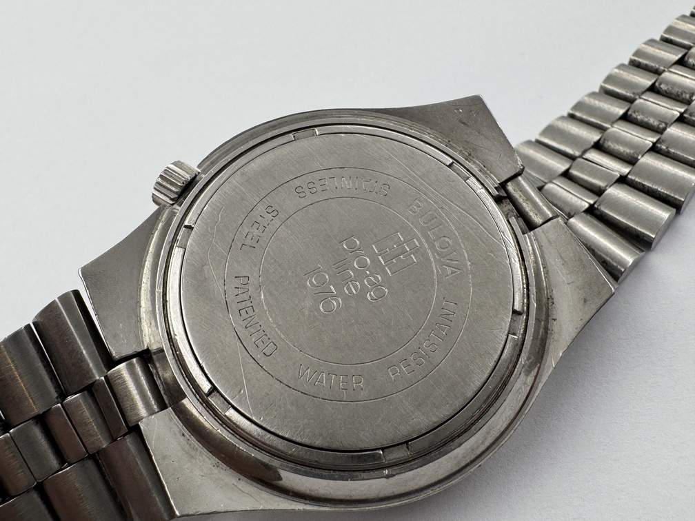 Vintage BULOVA Accutron 7751 International Harvester Pro-Ag Line 1976 Brown - 37 mm – Image 7
