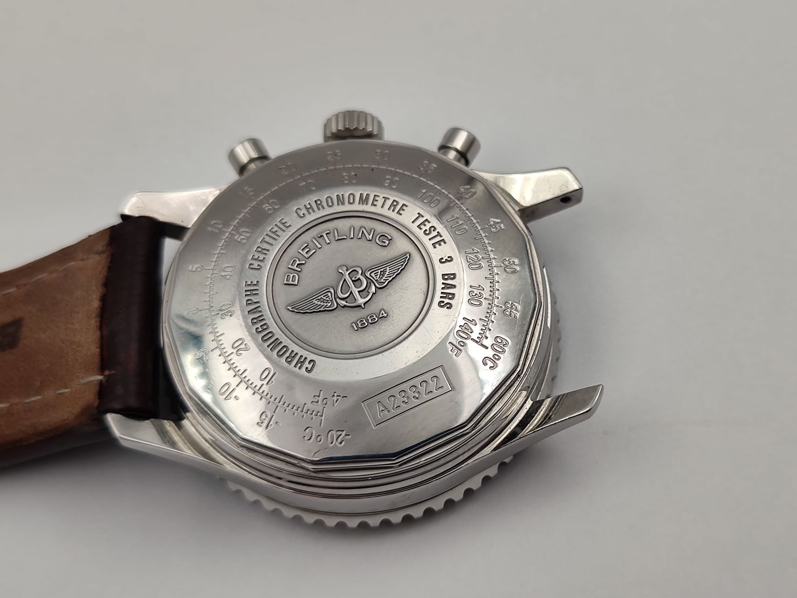 BREITLING Navitimer A23322 Reverse Panda Blue Dial Automatic Chronograph - 41 mm – Image 3