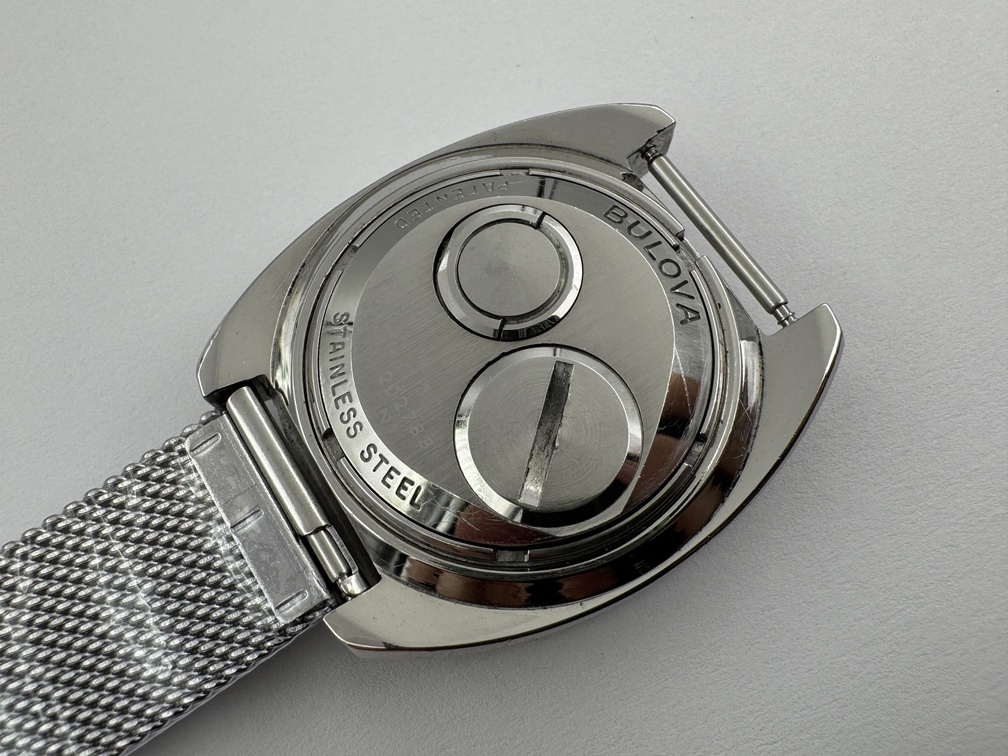 Vintage BULOVA 770 Spaceview "T" Accutron All Stainless Steel Cal 2141 - 38 mm – Image 5
