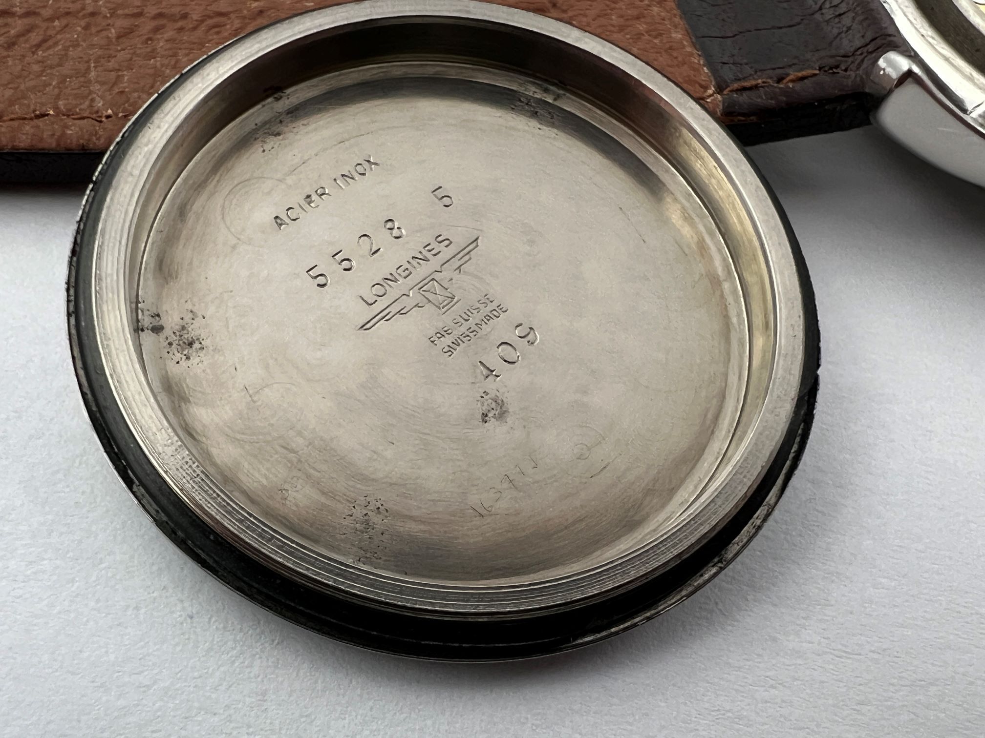 1951 LONGINES 'Sei Tacche' 5528-5 Small Second Manual Winding Cal 12.68Z - 36 mm – Image 4