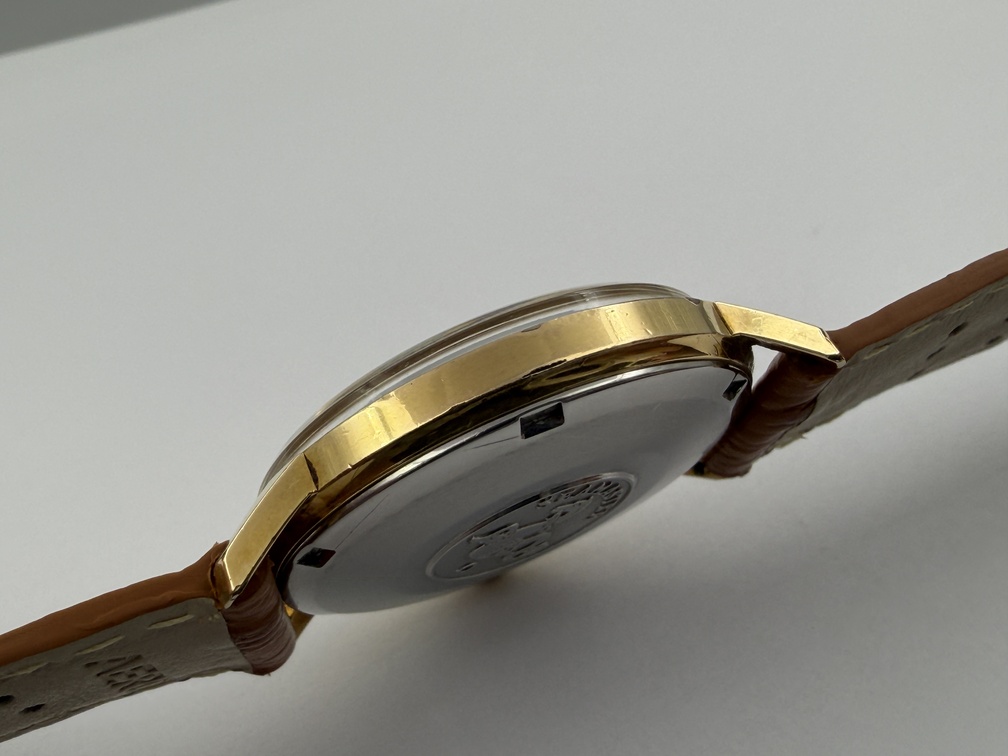 Vintage OMEGA 166.001 Seamaster 40 Mic Gold Plated Cal Ω 562 Automatic - 34 mm – Image 4