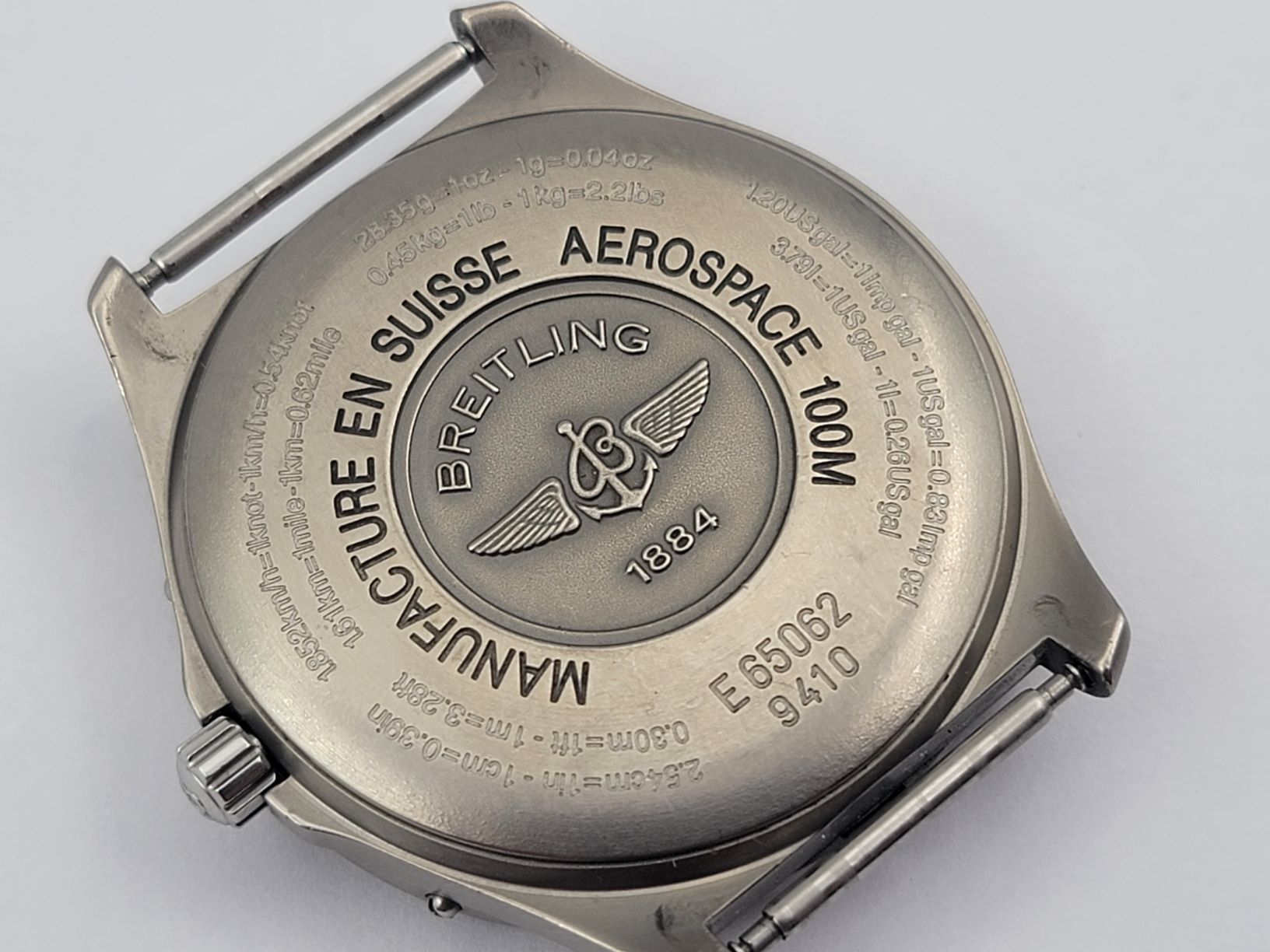 BREITLING Aerospace E65062 Repetition Minutes Blue Dial Quartz - Titanium 40 mm – Image 5