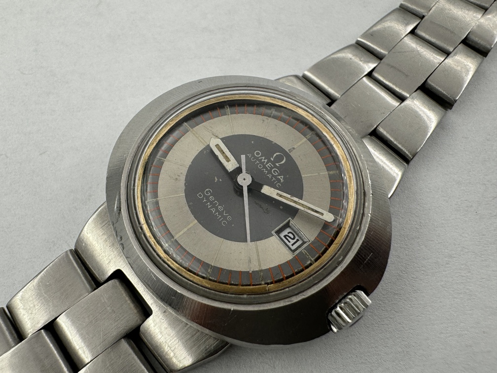 Ladies OMEGA Genève Dynamic 566.038 Gray Dial Vintage Automatic Cal Ω 684 - 30 mm – Image 2